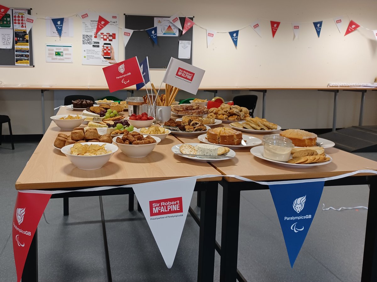 SrmLucy's tweet photo. We had a very successful @C4Paralympics Watch Party on our @BatterseaPwrStn Phase 3 project today! 
This was a great opportunity for our @wearemcalpine &amp; trade contractor teams to catch up over some refreshments, whilst watching the awe-inspiring  @ParalympicsGB Athletics events! https://t.co/a1iTEGEEvk