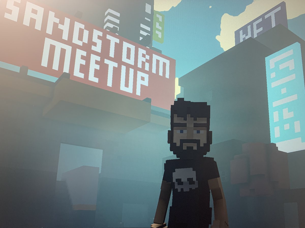Sandstorm (@sandstormmeetup) on Twitter photo 3 HOURS to the first-ever <a href="/TheSandboxGame/">The Sandbox</a> multiplayer experience in history 🤯
You can watch this historical SandStorm x <a href="/YieldGuild/">Yield Guild Games</a> meetup from our Twitch channel at 12PM EST: twitch.tv/thesandstormme…
Join the SandStorm discord channel to learn more: discord.gg/WQp7yZJQh9 3 HOURS to the first-ever <a href="/TheSandboxGame/">The Sandbox</a> multiplayer experience in history 🤯
You can watch this historical SandStorm x <a href="/YieldGuild/">Yield Guild Games</a> meetup from our Twitch channel at 12PM EST: twitch.tv/thesandstormme…
Join the SandStorm discord channel to learn more: discord.gg/WQp7yZJQh9