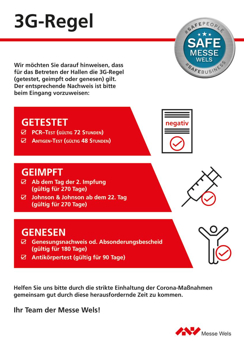 Nur noch 3 Tage!!

Falls ihr noch keine Tickets habt, könnt ihr euch hier welche besorgen: nerdtown-esport.at/ticket-shop

Natürlich achten wir auch auf Corona, deshalb gilt die 
3G Regel auch bei uns.

#NTC #NTHYPE #LIWEST