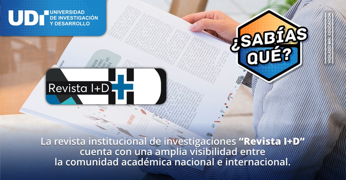 InfoUDI's tweet photo. #SabíasQué l La revista institucional de investigaciones UDI “Revista I+D” , lleva 8 años de publicación y está indexada en tres bases bibliográficas internacionales👇🤩📚 

#SomosUDI #Bucaramanga #Barrancabermeja #SanGil #Revista #Investigación #Internacional https://t.co/lzdgtMYjJB