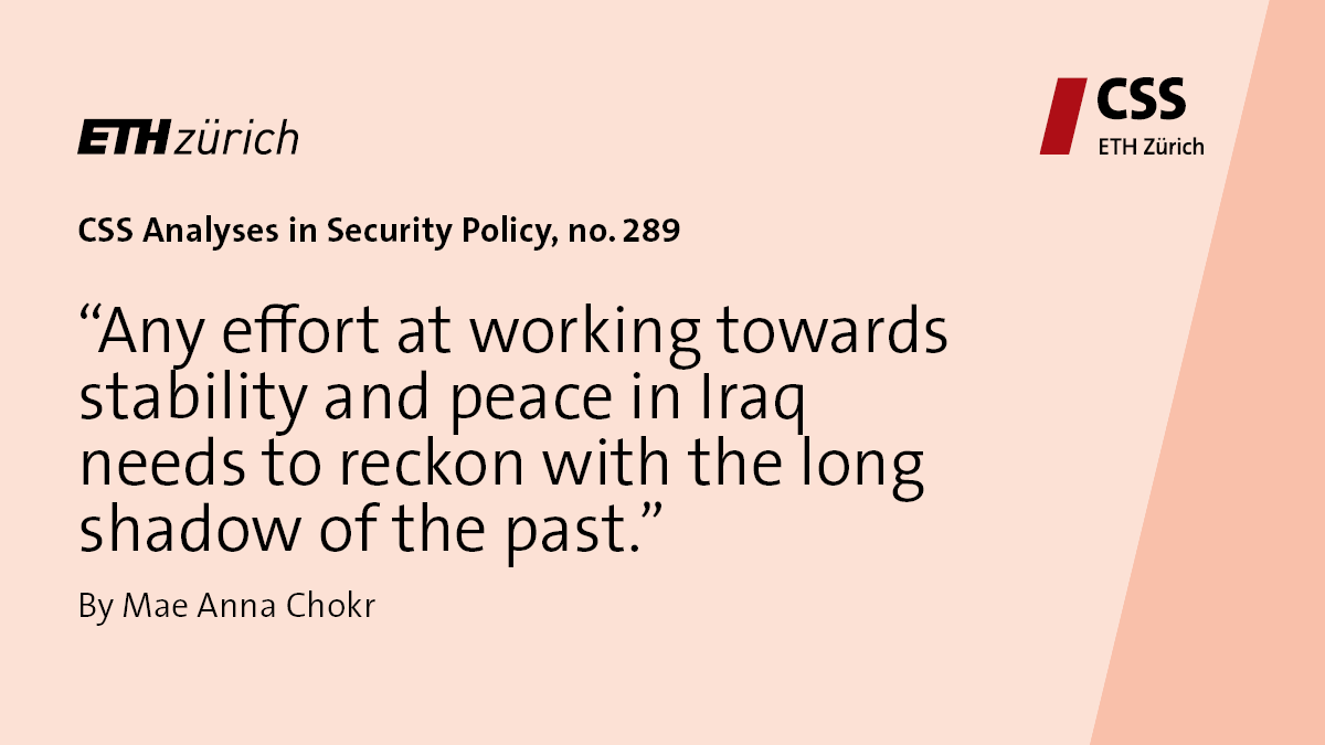 MaeAnnaC's tweet photo. Check out my @CSS_Zurich analysis on how sectarian and tribal cleavages influence engagement in Iraq 
https://t.co/zBYGJ9tlJa #Iraq #religion #tribes #sectarianism #MiddleEast https://t.co/q1OH7M6Mto