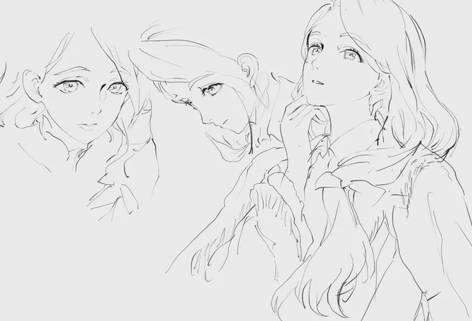 メルセデス 含めかなり前に描いたもので 自然と画の画数じたいが多い 