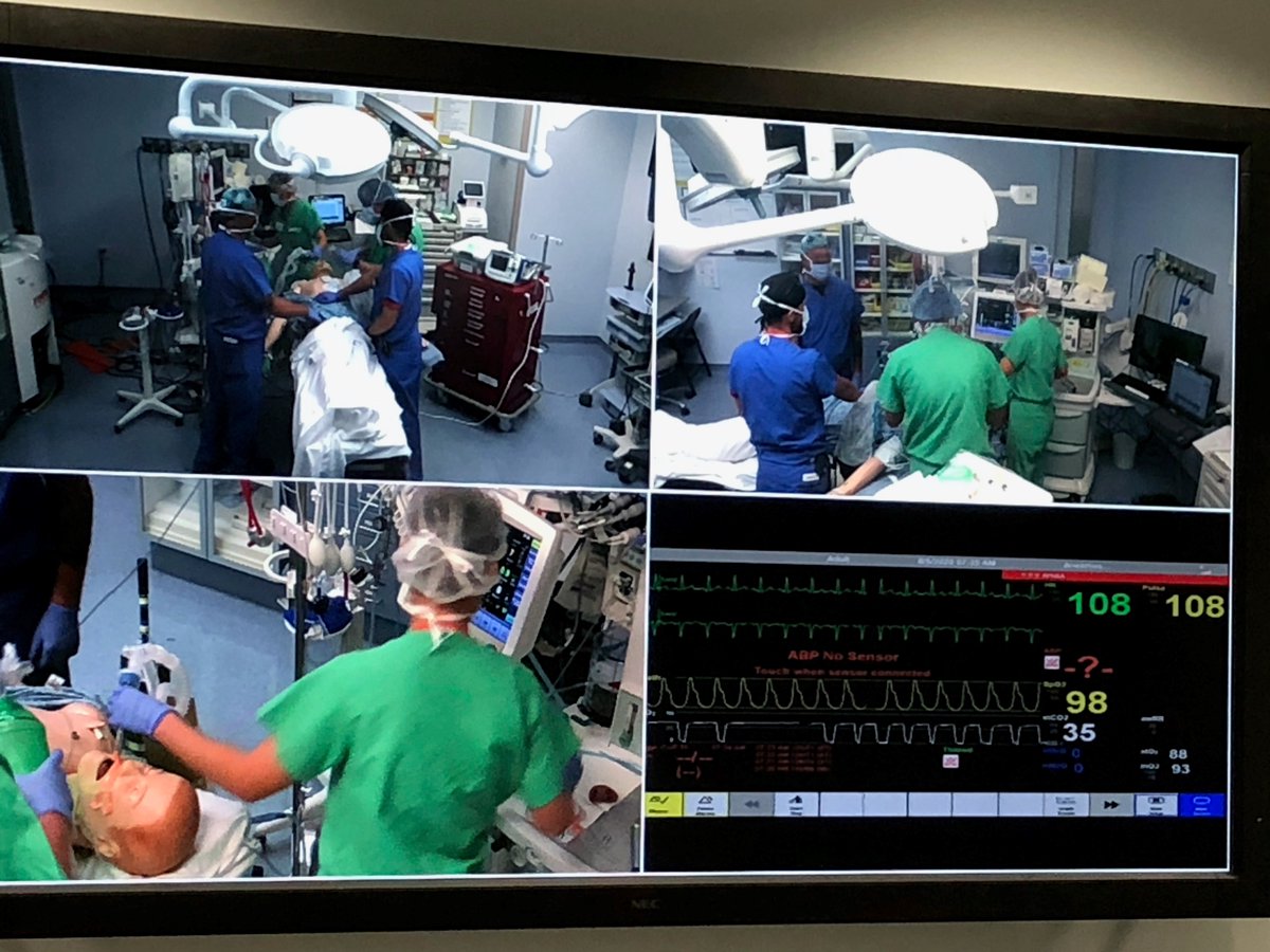 Check out our mock operating room where #surgery team members test different technologies, software, and setups in a realistic environment. Comment below your #simulation experience with these resources #hcsimweek21