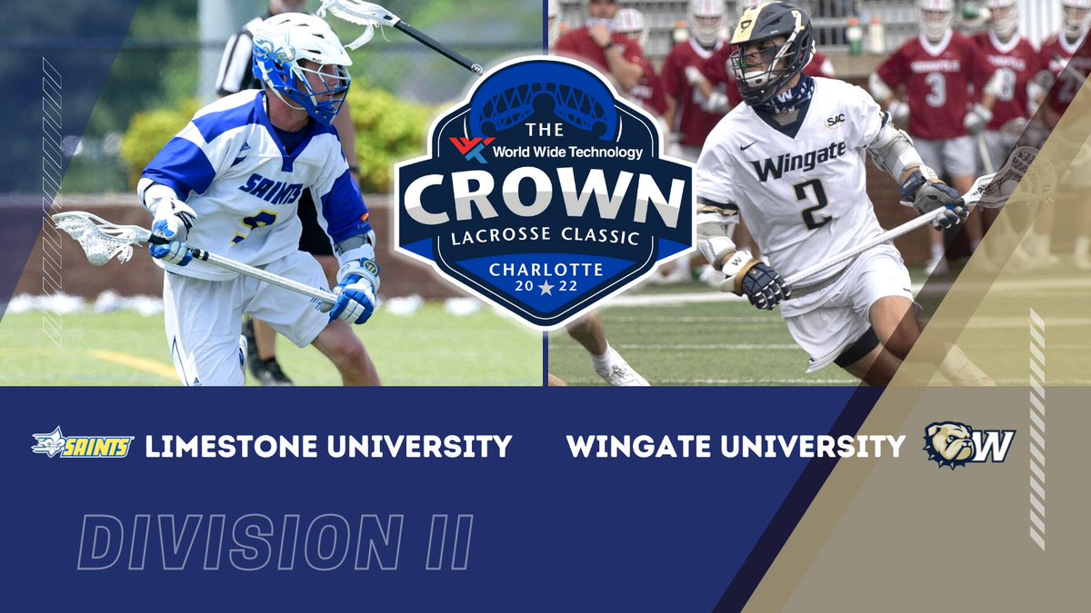 🚨 𝐃𝐈𝐕𝐈𝐒𝐈𝐎𝐍 𝐈𝐈 𝐌𝐄𝐍'𝐒 𝐌𝐀𝐓𝐂𝐇𝐔𝐏 🚨

🥍 Limestone University vs. Wingate University
🗓️ March 5, 2022
⏱️ 6:30 PM (ET)
📍 American Legion Memorial Stadium
🎟️ Tickets on sale Friday
 
#TheCrown2022