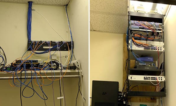 helpmePCS's tweet image. A before and after on a network project from one of our own here at PCS!

#informationtechnology #networkproject #helpmepcs #PCS