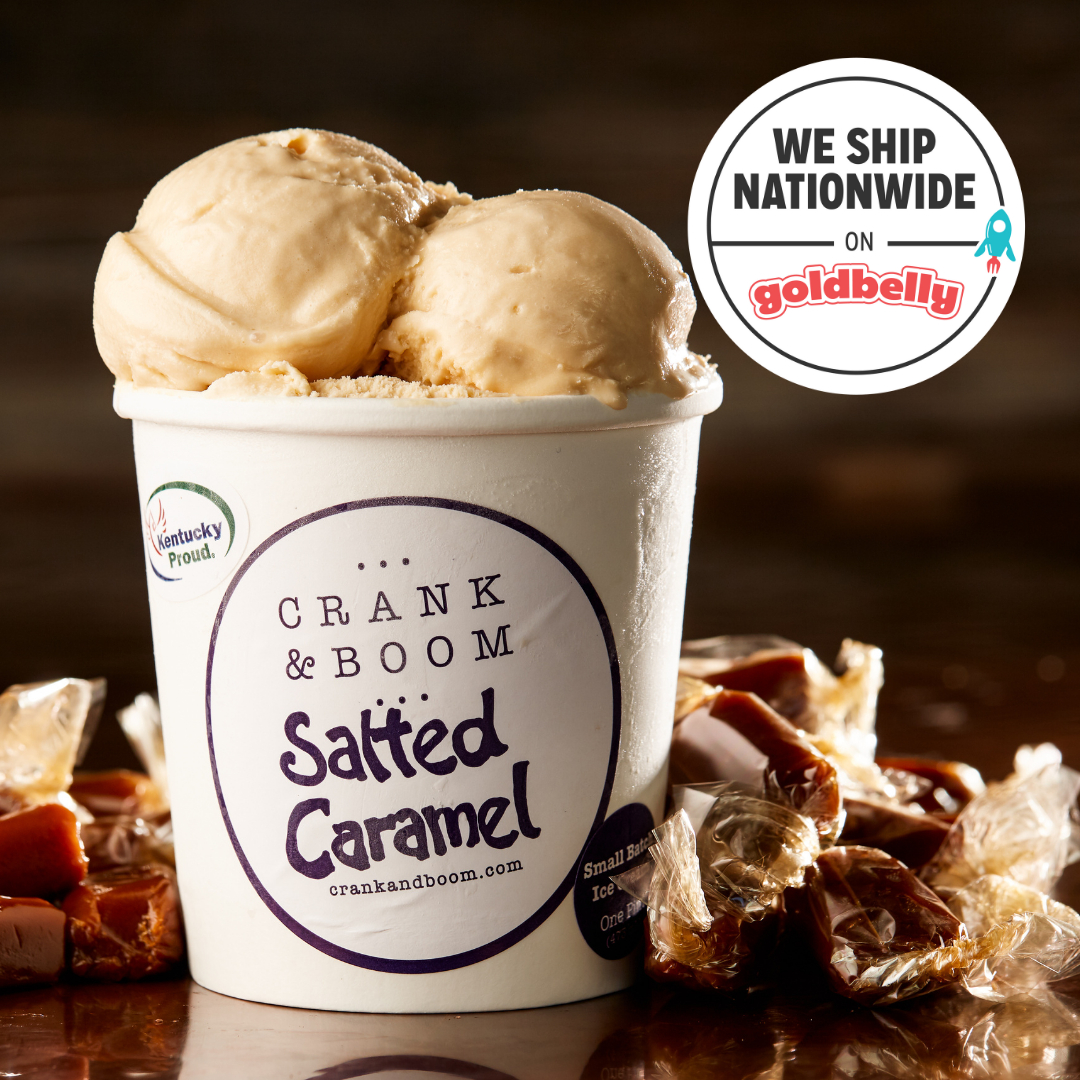 When you send Crank &amp; Boom Ice Cream through <a href="/goldbelly/">Goldbelly 🚀</a> — you’re sending love — NATIONWIDE!!! 

Our ice cream is the perfect gift for birthdays, anniversaries, or any fun life celebration! Pick your flavors, pick your date and we’ll take care of the rest. Our ice cream ca