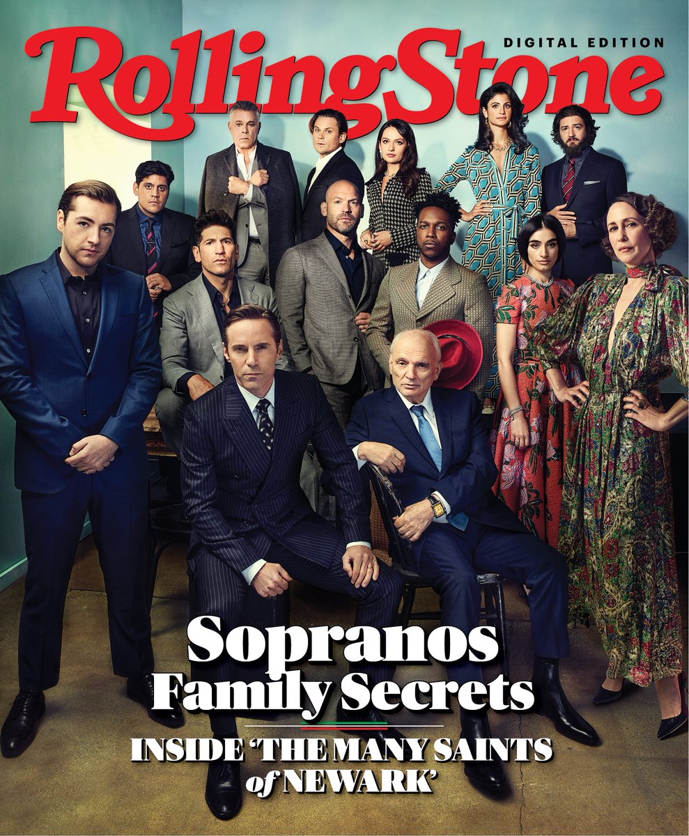 The Sopranos return: Our exclusive full-cast digital cover takes you inside the making of the prequel film #TheManySaintsofNewark, in theaters and on @hbomax on October 1st. rol.st/3DBHLc8