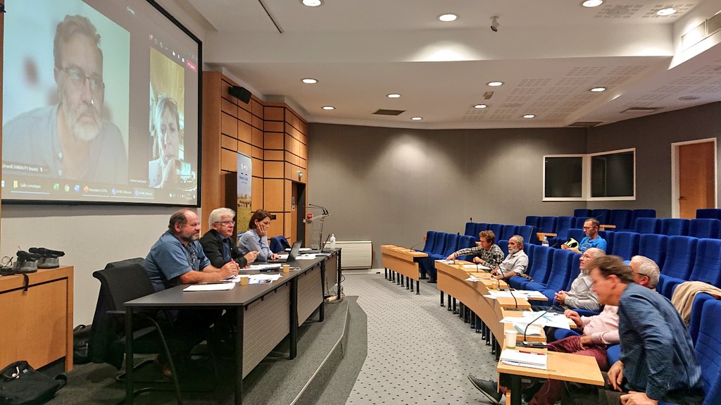 EleveursChevres's tweet photo. Conseil d'administration de rentrée aujourd'hui pour les éleveurs de #chèvres de la #FNEC, 1 an après le dernier CA en présentiel !

De nombreux dossiers laitiers, fermiers et viande caprine: coûts de production, PPL Besson-Moreau, filière #chevreau, #BEA, #Formation, #laitcru... https://t.co/IsgUQArz2r