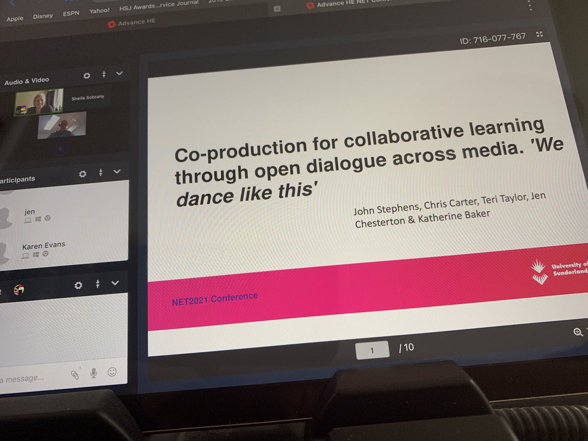 LiskClifford's tweet image. just starting to listen to this session on collaboration @ #NETConf21