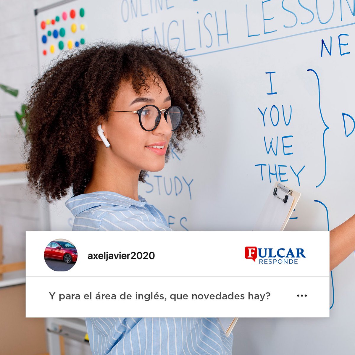 RobertoFulcar's tweet photo. Uno de los propósitos principales de la presente gestión frente al #MINERD, es generar empleabilidad en el sistema educativo preuniversitario, por eso estaremos presentando muy pronto el proyecto Inglés Como Segundo Idioma. https://t.co/IeBl4RZFAE