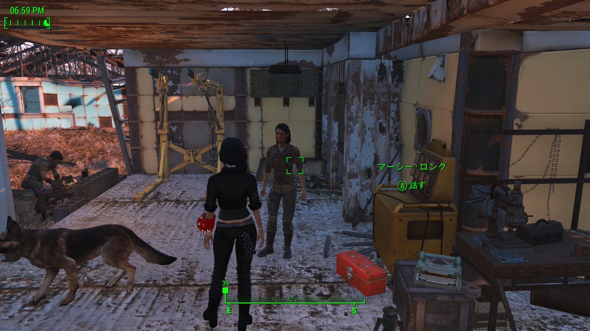 Peregrine Falcon Fallout 4 サブクエストを銃撃戦にさせずに解決した