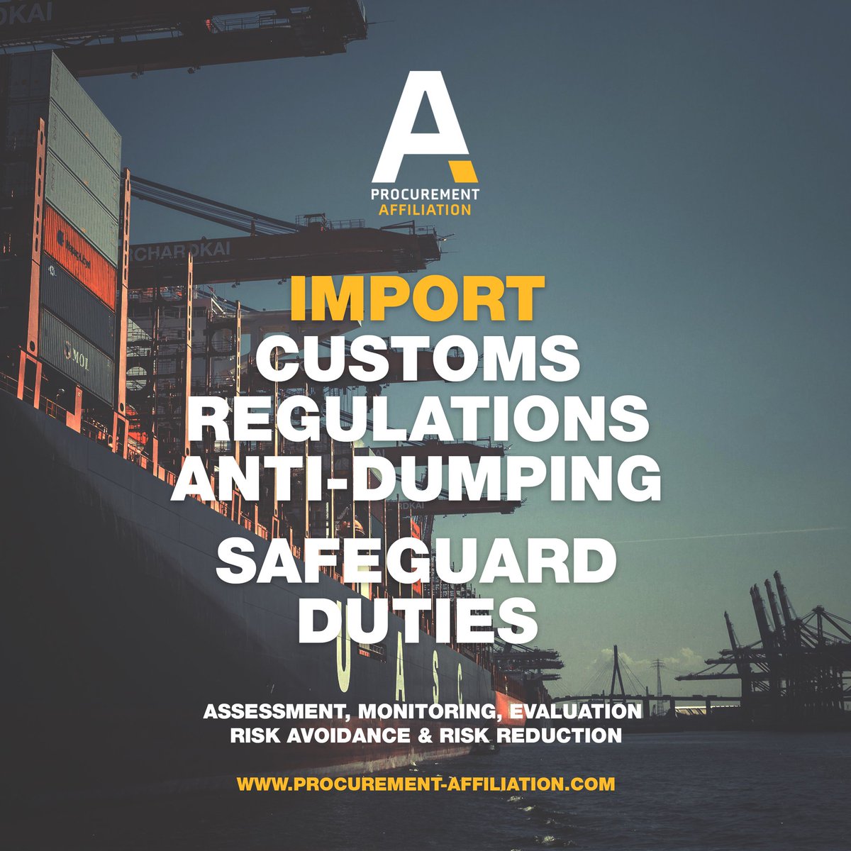ProcurementAffi's tweet photo. Procurement Affiliation - dedicated services of assessment, monitoring and evaluation of #customregulations, #customduties, #antidumping and #safeguardmeasures. We assist to evaluate benefits and avoid or reduce risks occurring in international cross-border trade.
#export #import https://t.co/sYM4oAZ8Xe