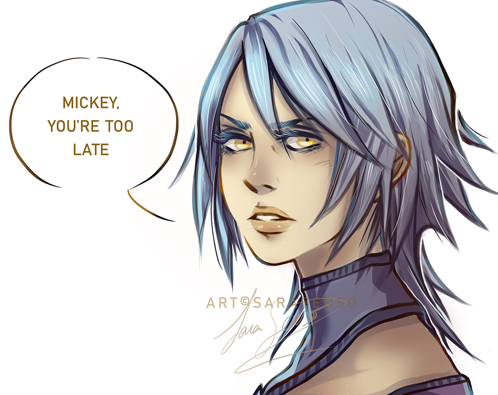 Aqua Fanart ~  ❤️‍🔥

Me complace comenzar en twitter y mostrar mis trabajos. ¡Espero que os gusten!
---
I am pleased to start on twitter and show my work! I hope you like it! 
#KingdomHearts3 #Photoshop