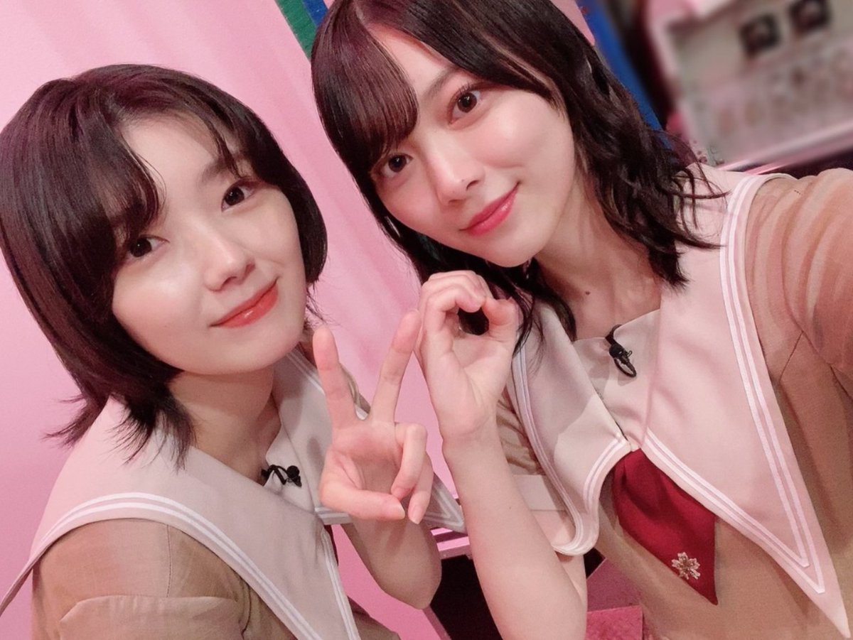 ブログ更新】㊻ 2021.9.1 ハタチのふたり🌸 #森田ひかる #藤吉夏鈴 #櫻