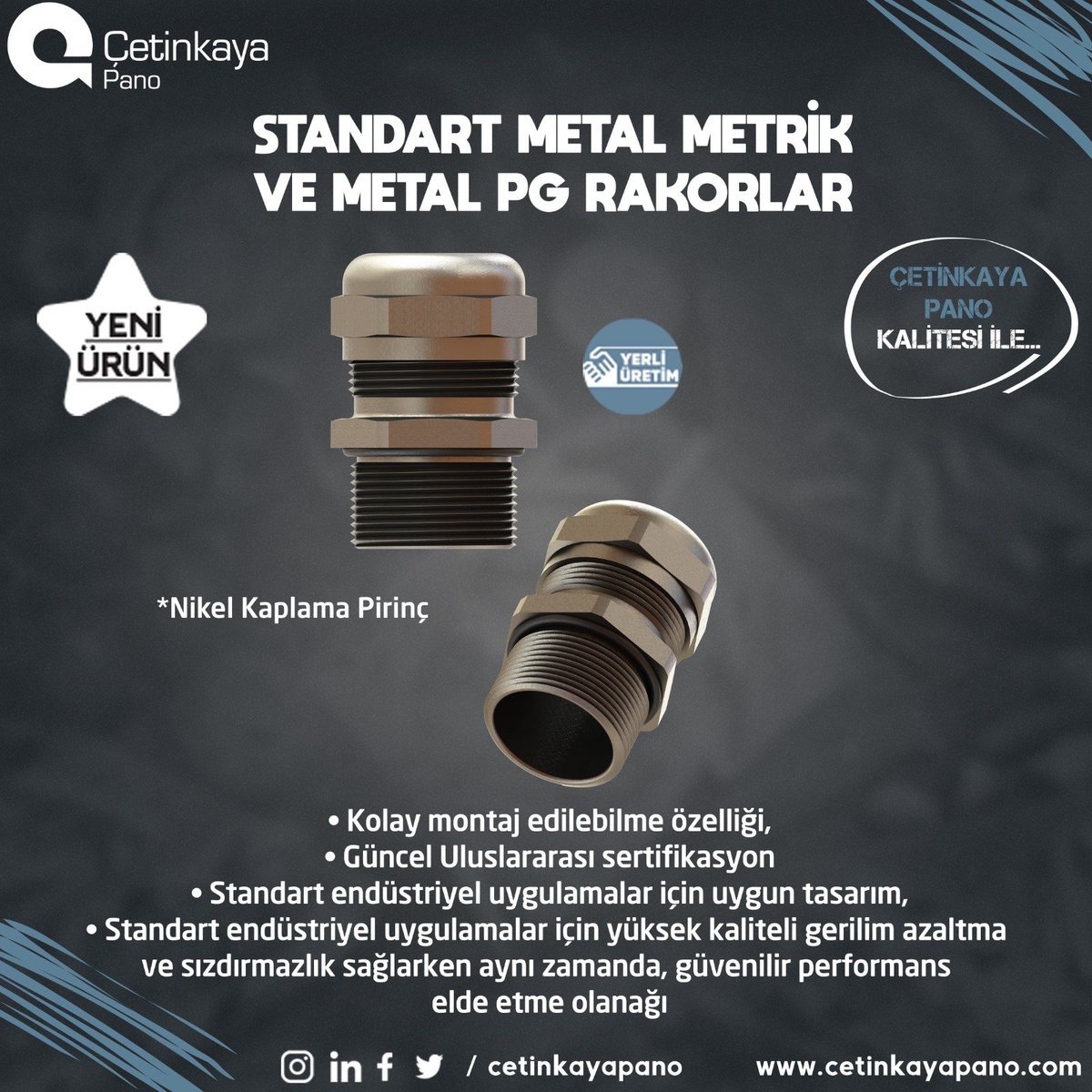 CetinkayaPano's tweet image. Endüstriyel uygulamalarınızda yenilikçi çözümlerimiz hakkında detaylı bilgi almak için, web sitemizden fiyat listemizi inceleyebilir; mağazalarımız, bölge temsilciliklerimiz ve satış temsilcilerimizden destek alabilirsiniz.

 #cableplate #rakor #polyamidrakor #metalrakor