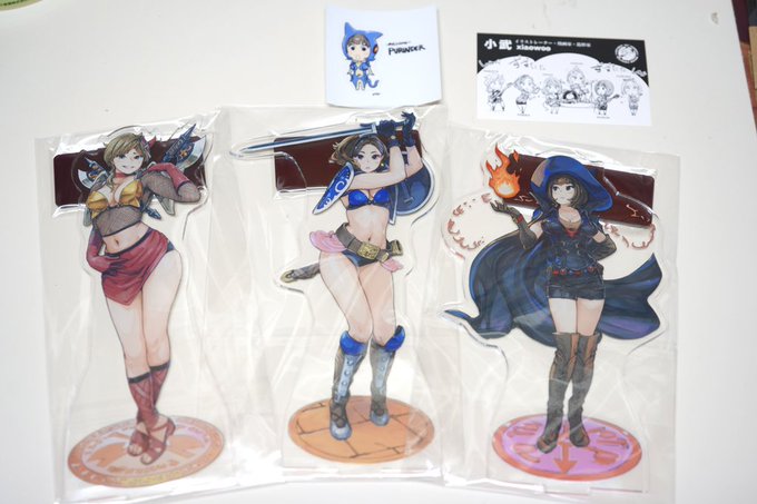 そしてthe Sword of Kishi Miekoシリーズアクスタセット‼️ 