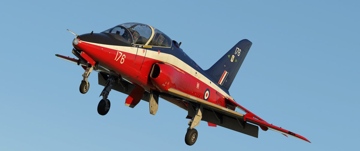 JustFlight's tweet photo. The 'Coming Soon' Hawk for MSFS latest screenshots, looking decidedly real.

New Development entry here to see more screenshots.  Some mini videos to follow next week..

https://t.co/4e8e6OxGZO

@MSFSofficial 
#msfs https://t.co/2qVqbgez9M