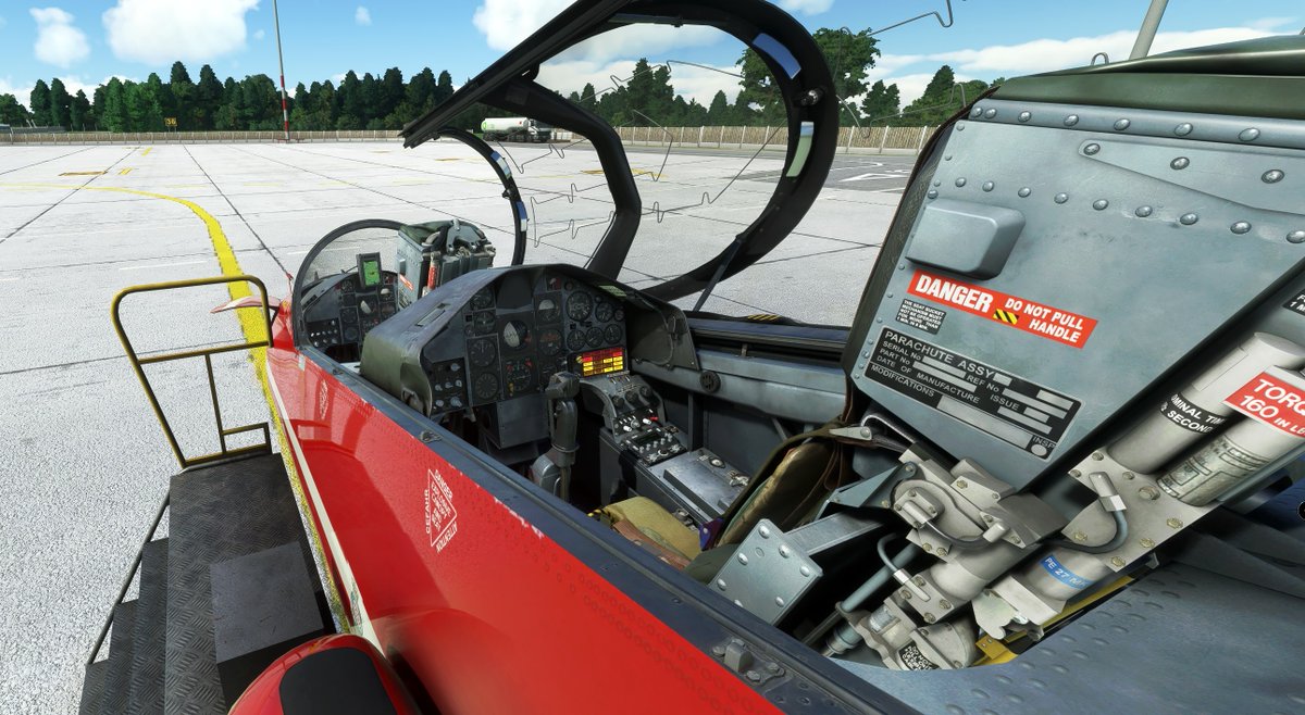 JustFlight's tweet photo. The 'Coming Soon' Hawk for MSFS latest screenshots, looking decidedly real.

New Development entry here to see more screenshots.  Some mini videos to follow next week..

https://t.co/4e8e6OxGZO

@MSFSofficial 
#msfs https://t.co/2qVqbgez9M