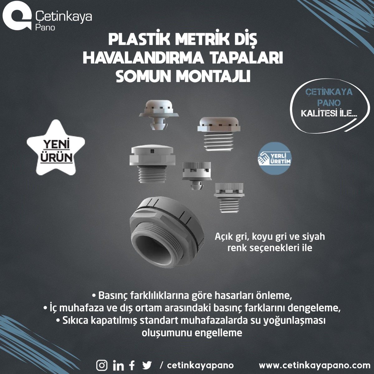 CetinkayaPano's tweet image. Endüstriyel uygulamalarınızda yenilikçi çözümlerimiz hakkında detaylı bilgi almak için, web sitemizden fiyat listemizi inceleyebilir; mağazalarımız, bölge temsilciliklerimiz ve satış temsilcilerimizden destek alabilirsiniz.

 #cableplate #rakor #polyamidrakor #metalrakor