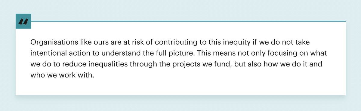 ImpUrbanHealth's tweet image. Equitable research &amp;amp; funding means giving the time, money &amp;amp; resource to those most impacted by an issue - the real subject experts. But this doesn't happen enough. 

@RowenaEstwick talks about how we, &amp;amp; others, can make health research more equitable: urbanhealth.org.uk/insights/opini…