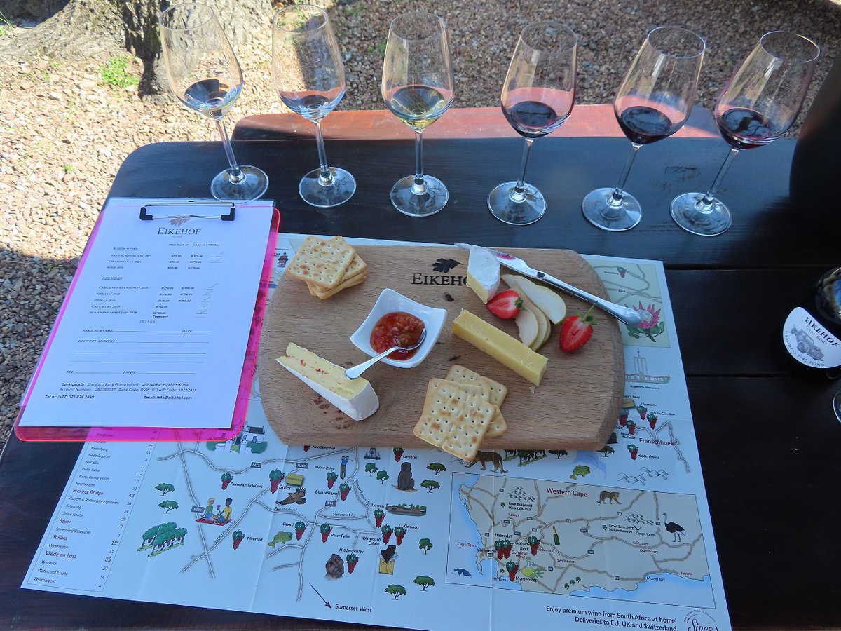 PropertyShowDay's tweet photo. Eikehof Wine Estate - 117 years of spring & summer!
#SpringDay #Spring #ArborWeek #OakTrees #Wine #Cheese #Franschhoek #GrandpasFord #CapeRuby #Semillon #SauvignonBlanc #Chardonnay #Merlot #Shiraz #CabernetSauvignon https://t.co/rrx3nXG0qy https://t.co/JcF3sYSaEI