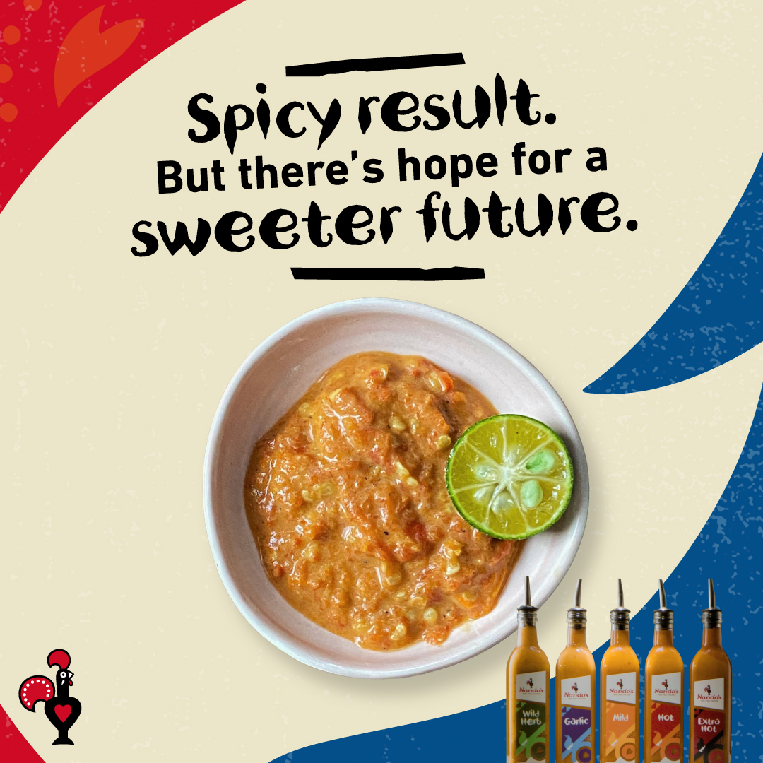 NandosMY's tweet photo. Will we see a PERi-PERi + Sambal Belacan SOS coalition in the future? Maybe, one day. After all in Malaysia anything can happen ;) #SOSElection https://t.co/AwEDXecCHL