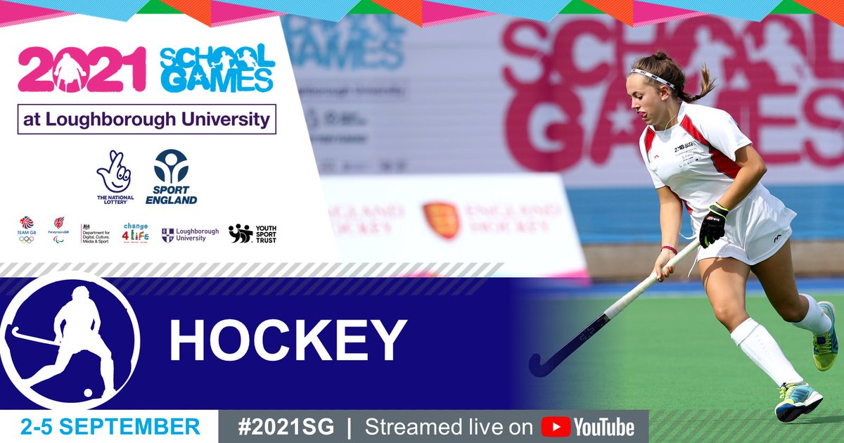 EnglandHockey's tweet photo. Who is excited for yet more hockey this week? 🙋

The 2021 School Games start tomorrow &amp; will be streamed on YouTube 👉 https://t.co/E5WvZwgzaK https://t.co/Zy2zL2tgHZ