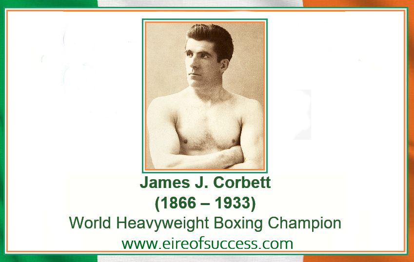 TheIrishSuccess's tweet photo. #OnThisDay in 1866 World Heavyweight Boxing Champion James J. Corbett was born. His father was from County Mayo. Gentleman Jim Corbett was a very successful Irish man! https://t.co/KrpUIZooyx #IrishBoxer #IrishBoxing #IrishSport #IrishMan #Ireland #Éire #IrishSuccess https://t.co/9IiUgeqwJd