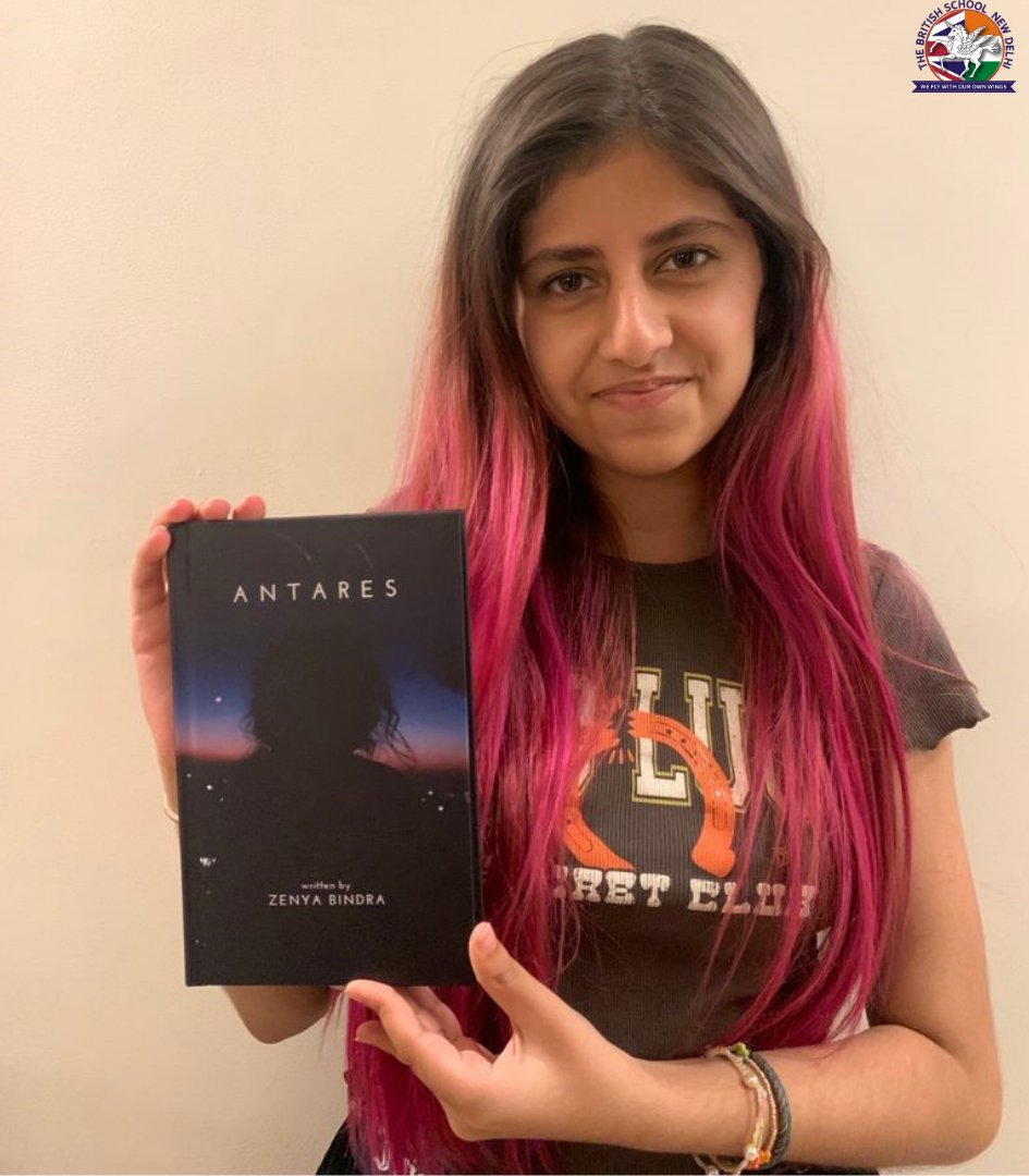 Congratulations to Zenya Bindra, Year 13, for publishing a book of her poems, Antares! The diverse collection of poems describes the impermanency, inconsistency and captivating nature of change. The book is available for purchase on Amazon and all proceeds will go to charity.
