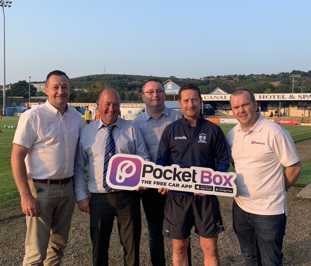pocketboxit's tweet photo. We had the privilege of sponsoring Newry City Athletic Football Club on Friday night. It was a fantastic game against Ards Football Club resulting in a 2-1 win for Newry, who remain unbeaten after 5 games.
#Newry #football #sponsor #winning #pocketbox #Championship https://t.co/QL95SuNHBl