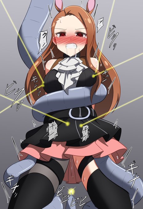 今イベのレディI…な伊織とエロレーザートラップ。
やっぱスパイといえば警備システムに捕まってピンチに陥るシチュだと思うんですよ〜 #ミリエロ 