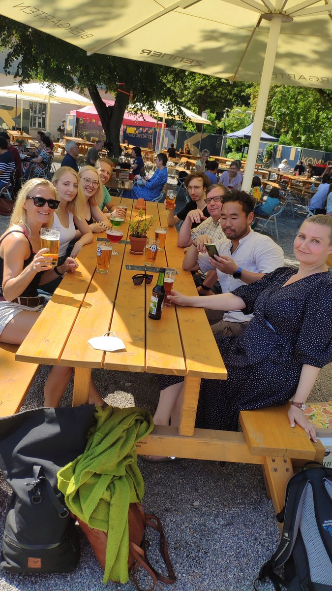 PromoToolBerlin's tweet photo. Im August fand endlich wieder unser PromoTool-#Teamtag statt. Von der Archenhold-Sternwarte über eine abkühlende Tretboottour bis zum ausgiebigen Ausklang im ZENNER Biergarten war alles dabei!
Dankeschön an das gesamte Team für die zahlreichen schönen und witzigen Momente! https://t.co/TWT8JANnEN