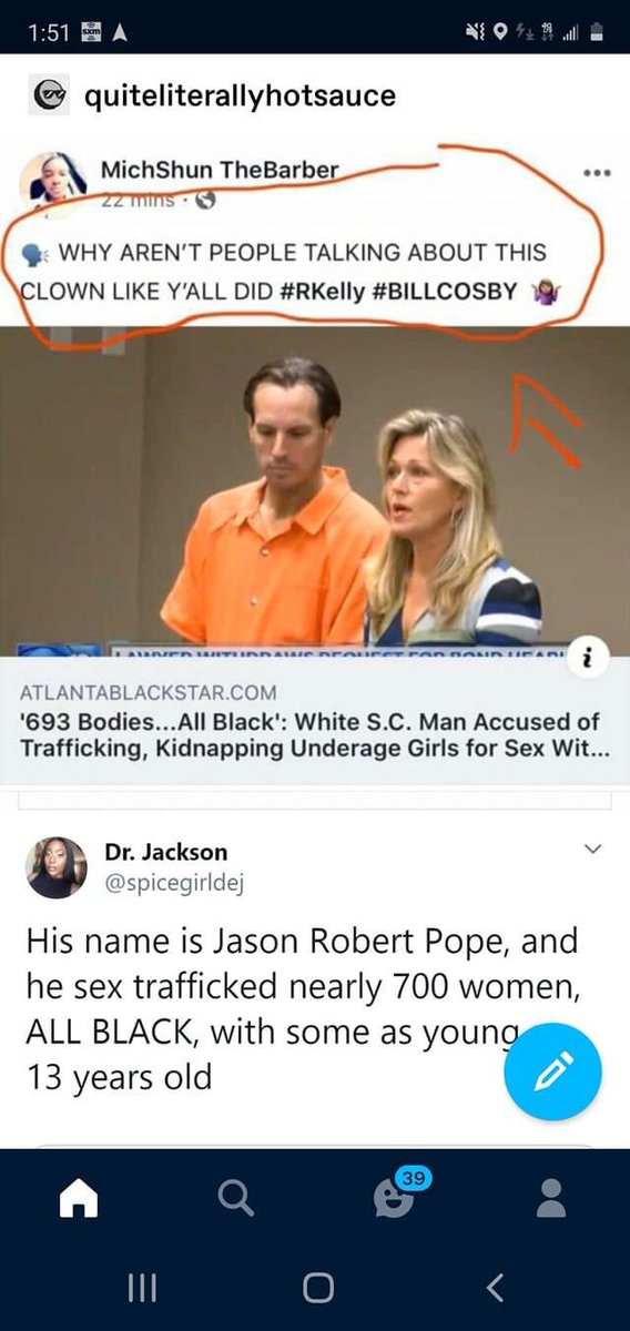 teria224's tweet photo. #jasonrobertpope #jasonpope he see traffic well over 700 black women & girls younge as 13 https://t.co/EscB6ftYeV
