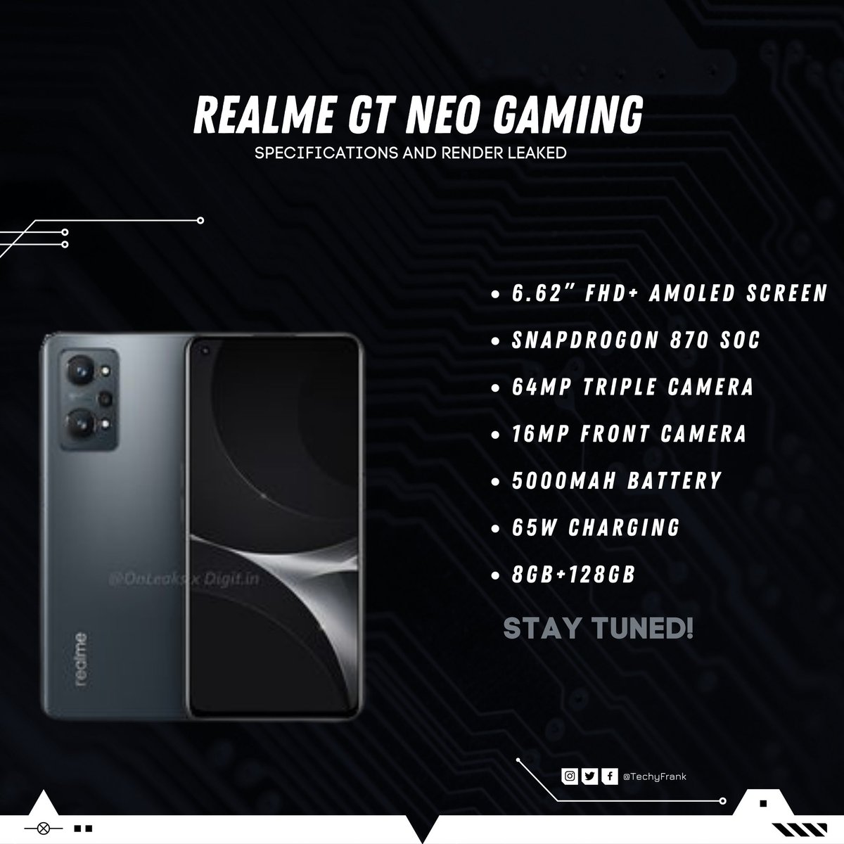 TechyFrankMedia's tweet image. #realmeGTNeoGaming