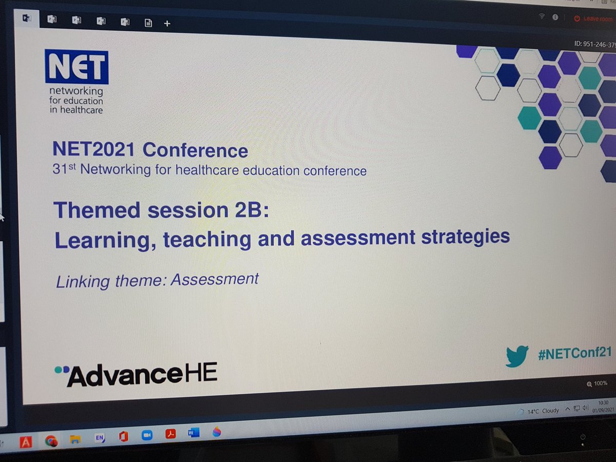 LivUniPhysio's tweet image. Ready for next session, all about assessment
#NETConf21