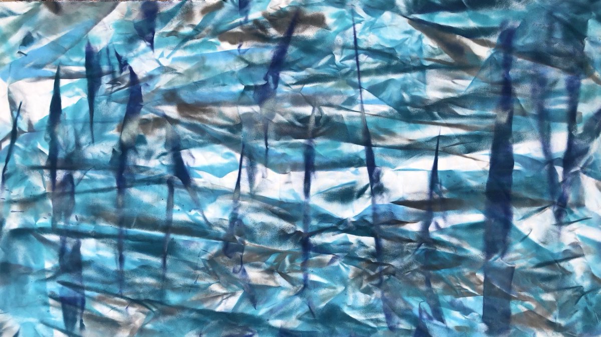 R_J_Miskines's tweet photo. N149 2021, spray on canvas, 36"x64" #art #painting #crinkle #miskines #contemporaryart #abstractart #visualarts https://t.co/eU43252wft