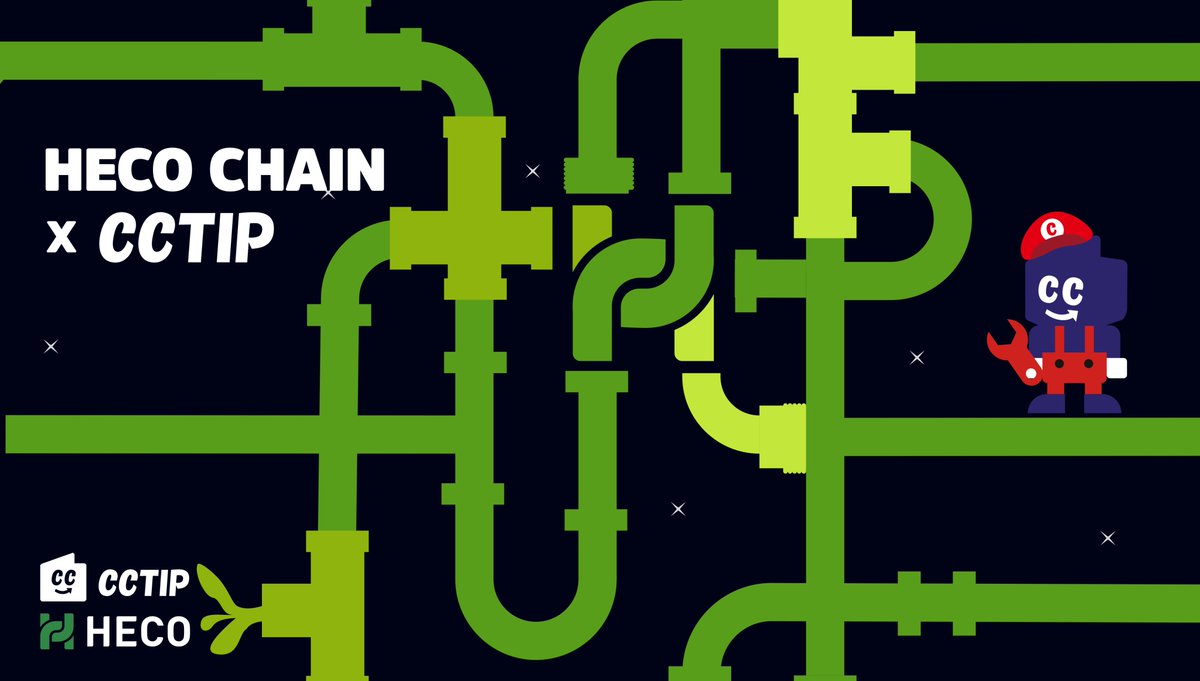 CwalletOfficial's tweet photo. CCTip &amp; HECO Chain🚀@HECO_Chain
We will work together on community building, brand promotion, and more!❤️

✅Follow, Retweet, and Comment with Tag
@cctip_com
 airdrop 300 doge 3000 #CCTIPxHECO https://t.co/RsY9uXQx4n