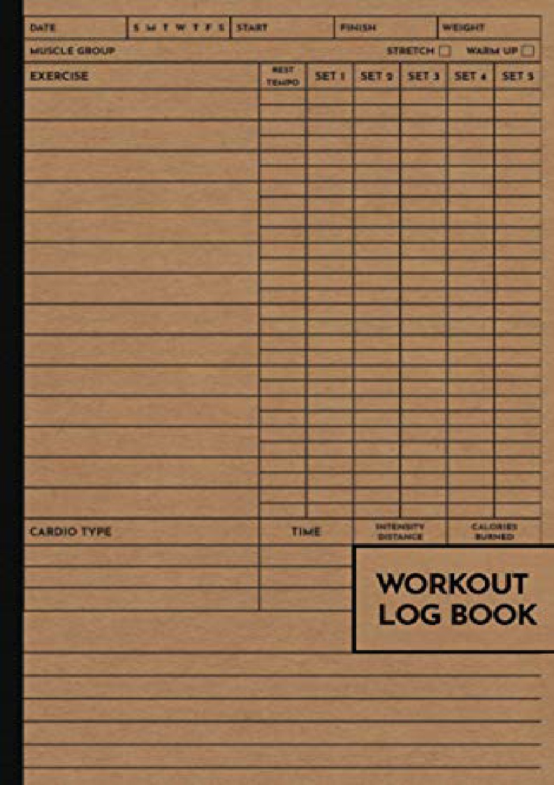 ?[PDF] READ] Free Workout Log Book Exercise Notebook and Fitness