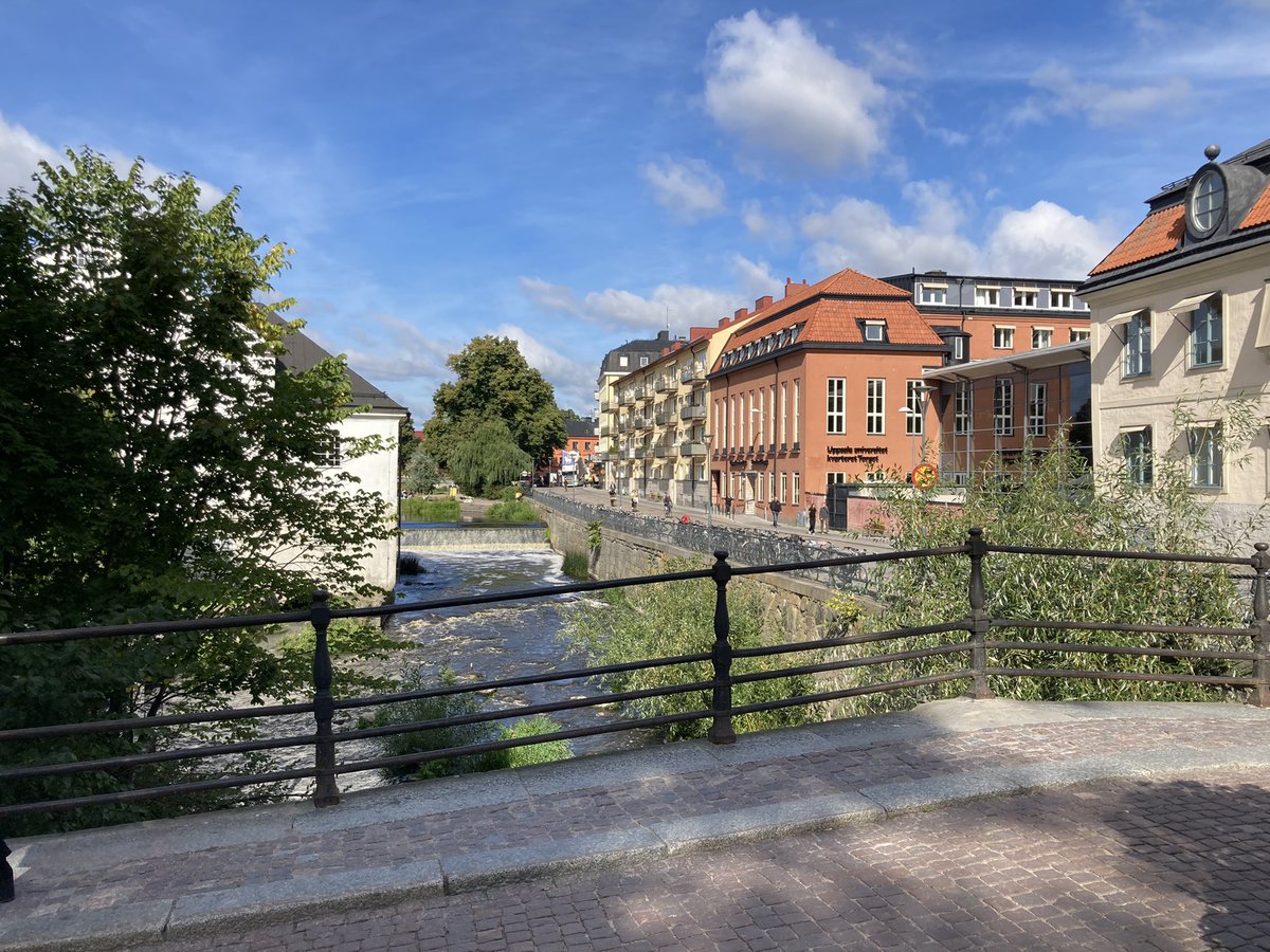 uu_media_comms's tweet photo. And for those colleagues thinking about applying - a little encouragement with pics of beautiful Uppsala in late summer sun! https://t.co/R5NNF9lsMA