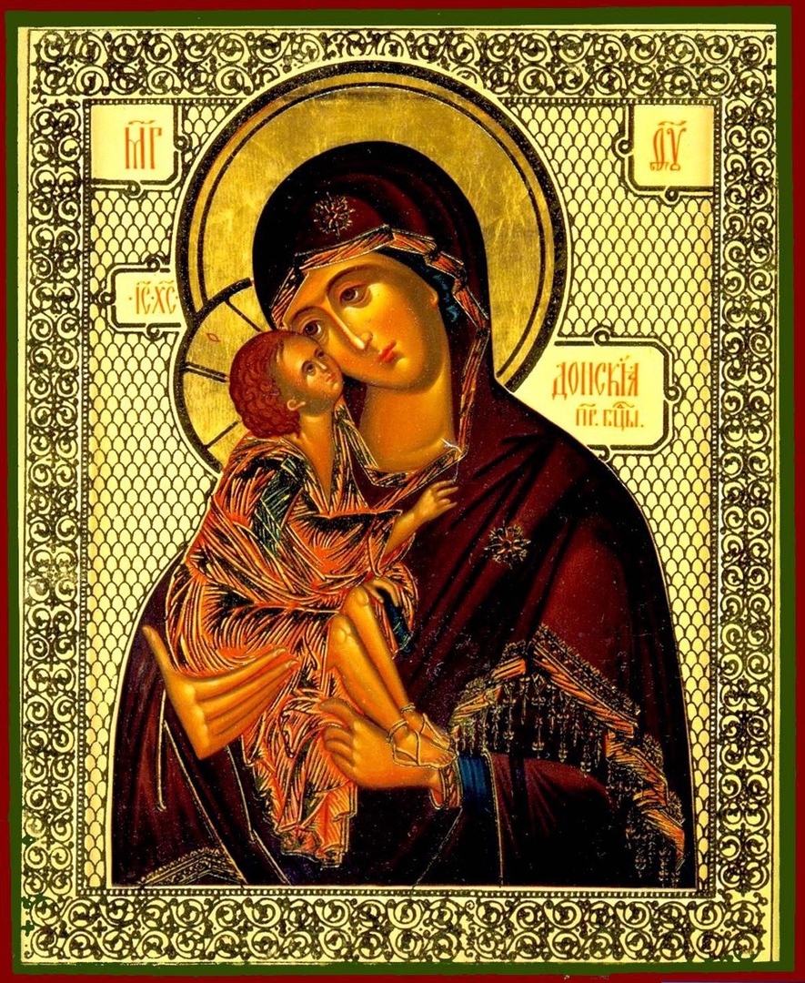 Икона Донская Богоматерь