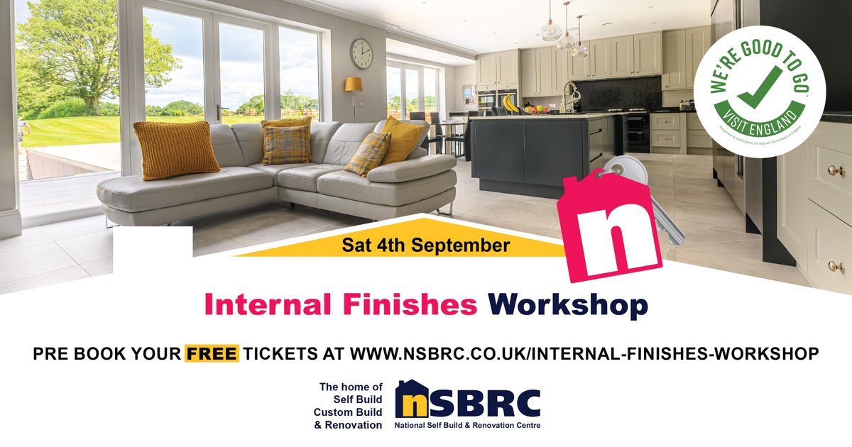 We're excited to be taking part in the Internal Finishes Workshop at the <a href="/NSBRC/">NSBRC</a> in Swindon this Saturday. Follow the link for more information and registration - nsbrc.co.uk/internal-finis… - #interiordesign #selfbuild #custombuild