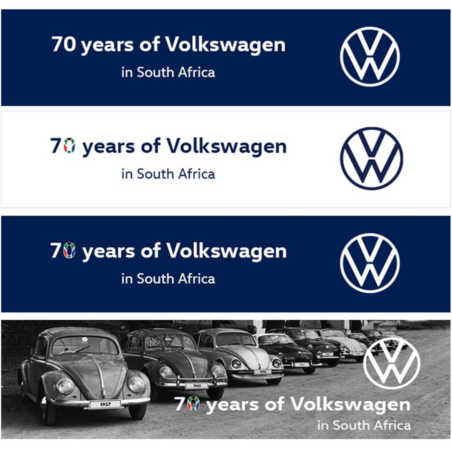 Hatfield Motor Group on Twitter "Celebrating 70 years of VolkswagenSA