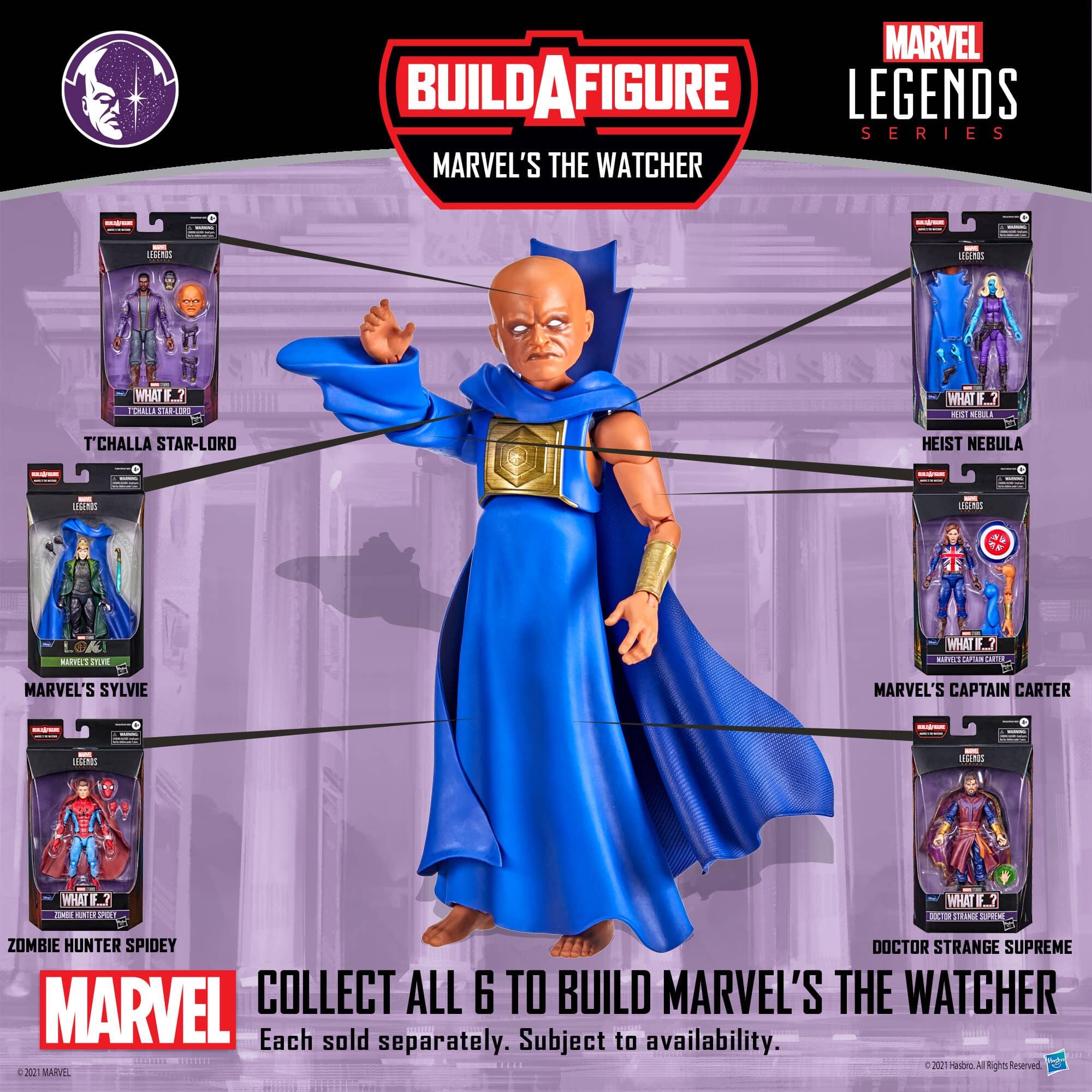 bioreconstruct on X: The Watcher from Marvel What If can be built with  additional pieces sold with other action figures. Available in pre-order at    / X