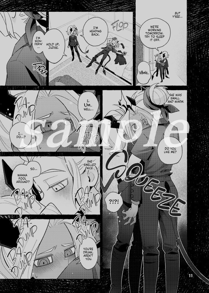 There are only 10 copies of the Jus x Jud doujinshi(ENG) paperback left. The digital version is also available, but if you want the book, don't delay!
https://t.co/W2aTaC7l6b 