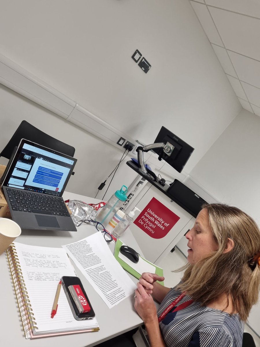 PDavies25's tweet image. Rachel Mc doing what she does best!! #highereducation @USWCareSciences #NETConf21