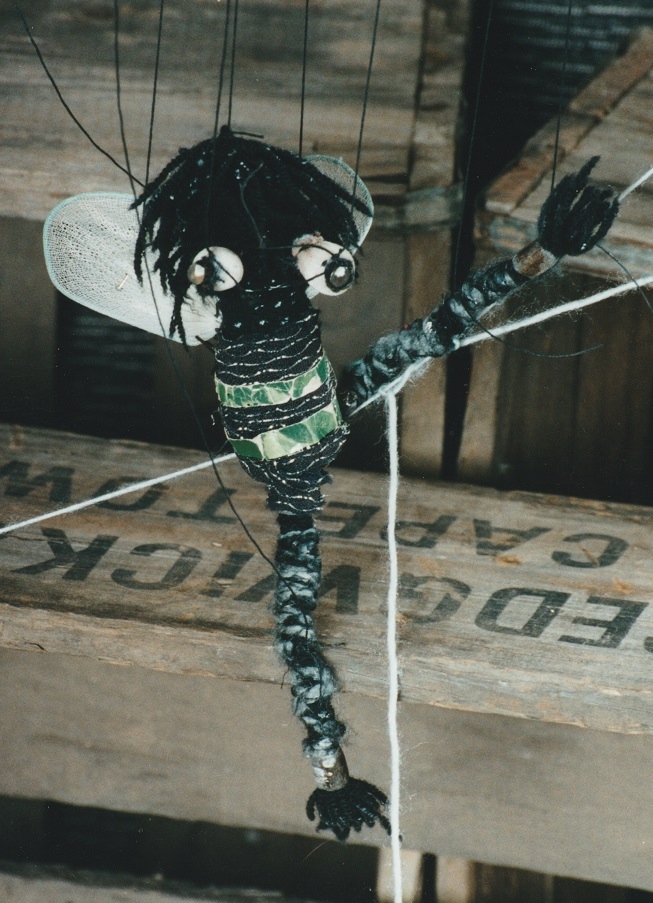UntangledM's tweet image. It looks like this fellow got stuck in the spider's web, but did he? The spider and the fly was a favourite item by Alida von Maltitz/van Deventer. Drop a comment below if you've seen it!
#marionette #puppets #perform #theatre #art