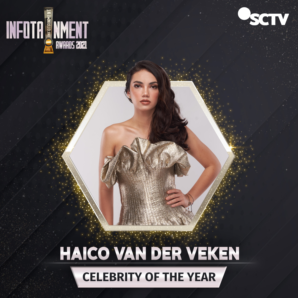 Dukung Haico Van der Veken untuk memenangkan Kategori CELEBRITY OF THE YEAR di Twitter dengan cara like tweet ini! 

#VoteIA2021 #IAK #InfotainmentAwards2021 #SCTVSpesial #IA2021Haico