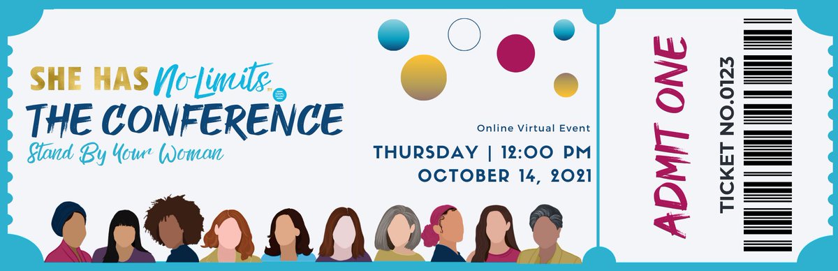 ✨Free the 14th October? ✨

Grab some 🍿 and spend the day with us for some virtual fun with our fantastic line up of guests!🎟️ 

Head over to our website to get a ticket ⬇️ 
shehasnolimits.com/our-events 

#SheHasNoLimits #Women #Conference #Event