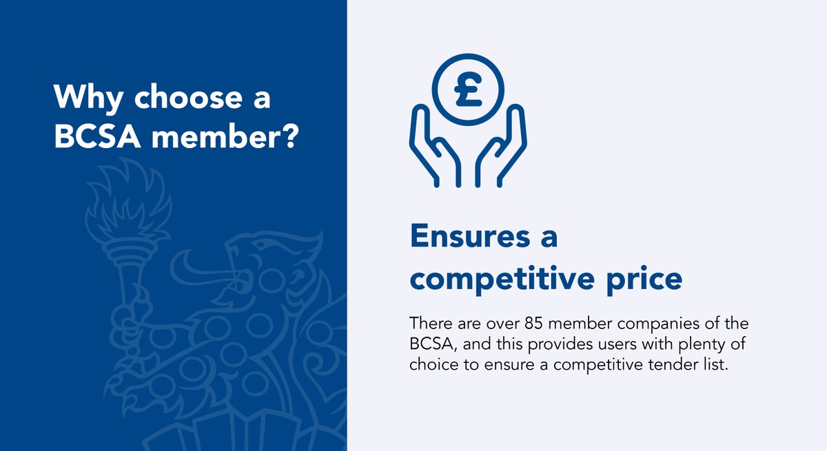 Choosing a BCSA member ensures a competitive price! We have more than 90 member companies and this provides users with plenty of choice to ensure a competitive tender list #bcsamember #steelcontractor

steelconstruction.org/member-directo…