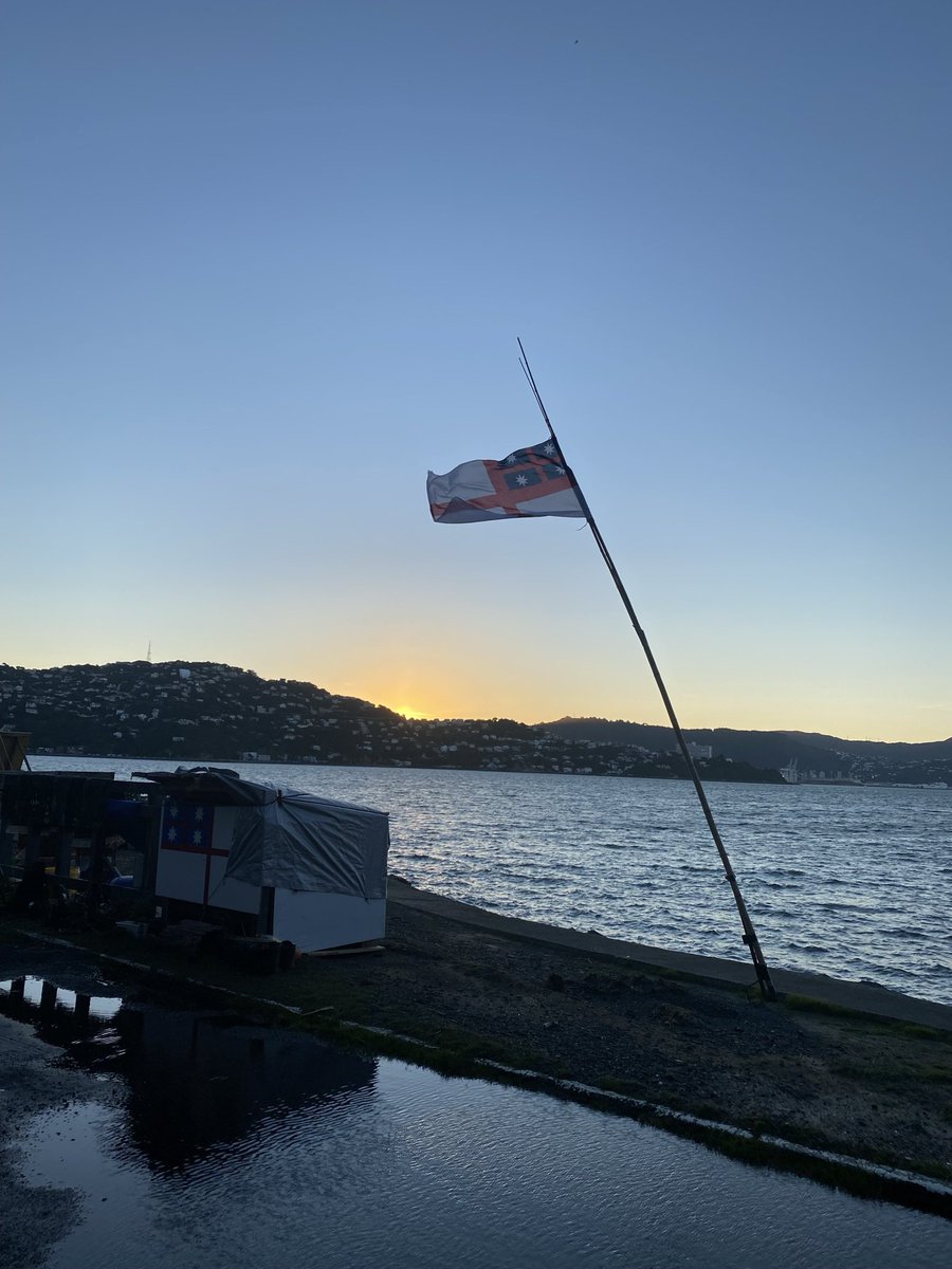 zeniakumar's tweet image. Not even 24 hours into level 3 in Wellington and police in over 6 cars tried to remove around 5 tangata whenua who were peacefully protesting in Shelly Bay and have been for over a year. Despicable.